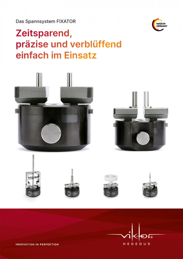 Viktor Hegedüs GmbH: Spannsystem FIXATOR, Broschüre