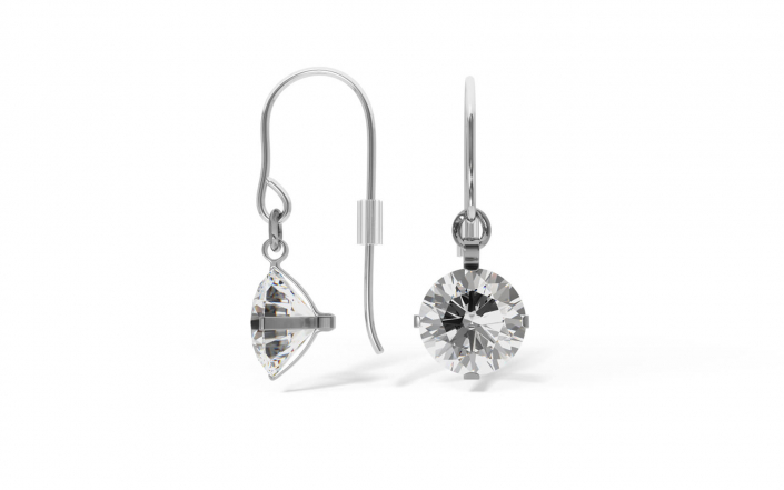 Viktor Hegedüs GmbH: Tiabelle Titanium Jewellery, Drop earrings Enya